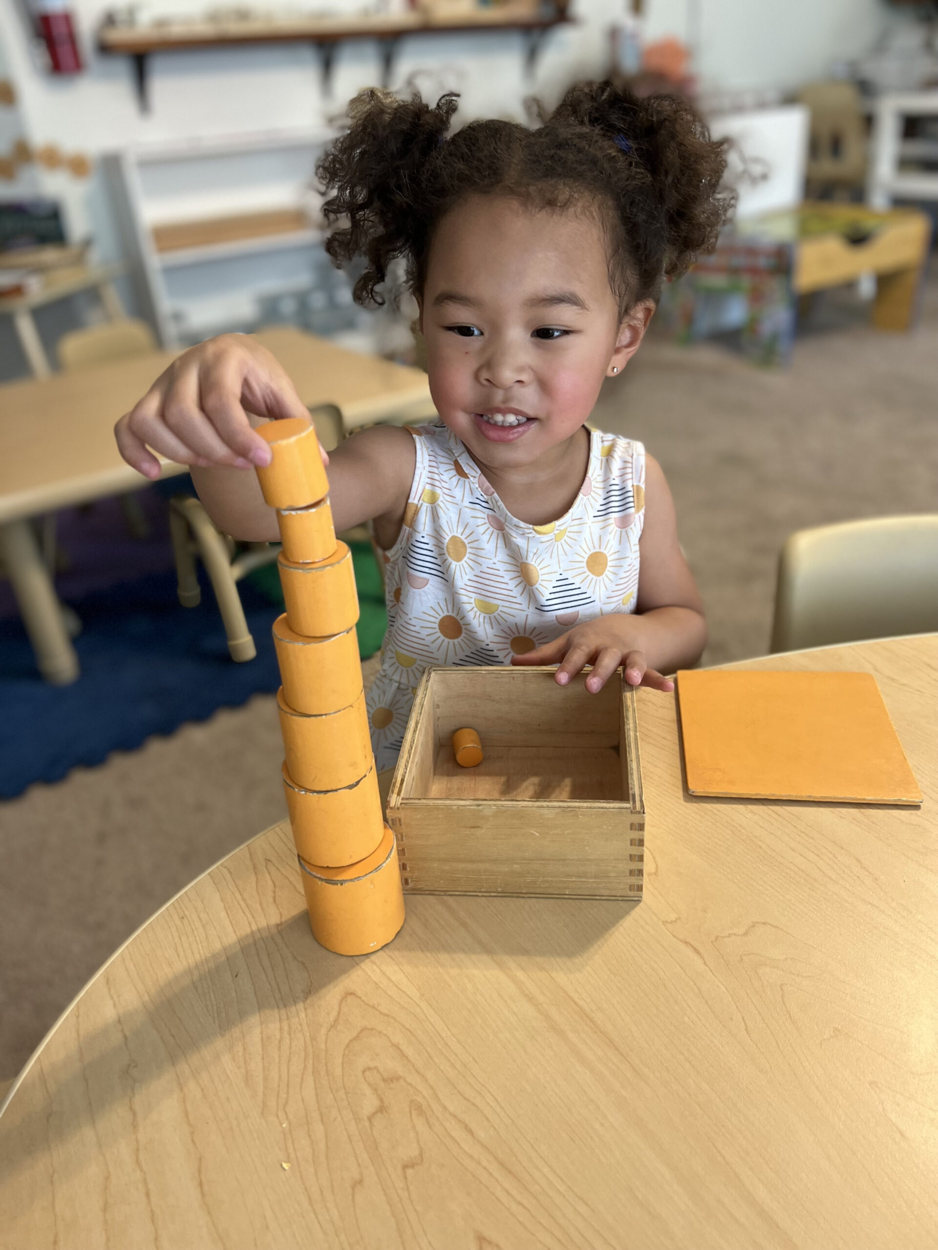 yellow tower